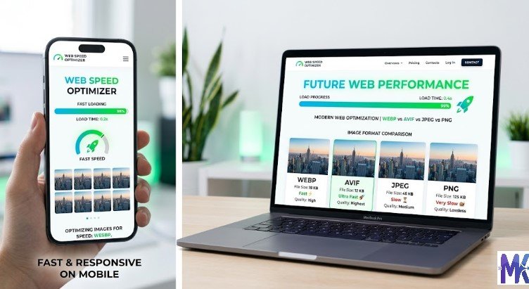 best image formats for web performance comparison WebP AVIF JPEG PNG