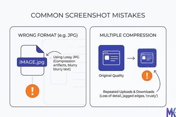 common mistakes while compressing image to 20KB