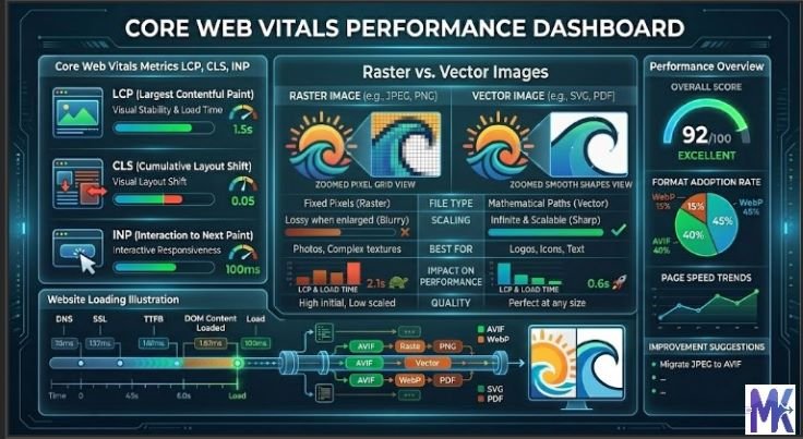 raster vs vector images difference pixel vs scalable graphics