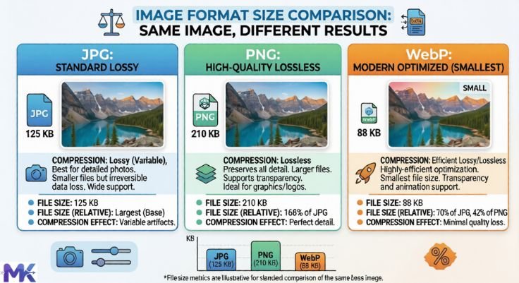 webp vs jpg vs png file size comparison chart