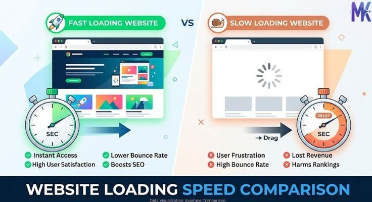 website speed comparison compressed vs uncompressed images