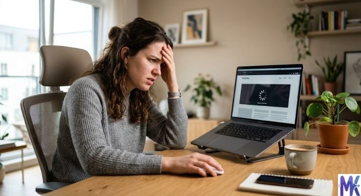 why compress images for web slow website loading example