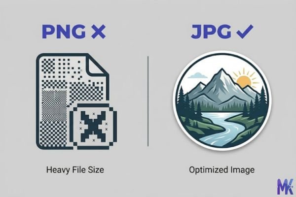 Difference between JPG and PNG for photos