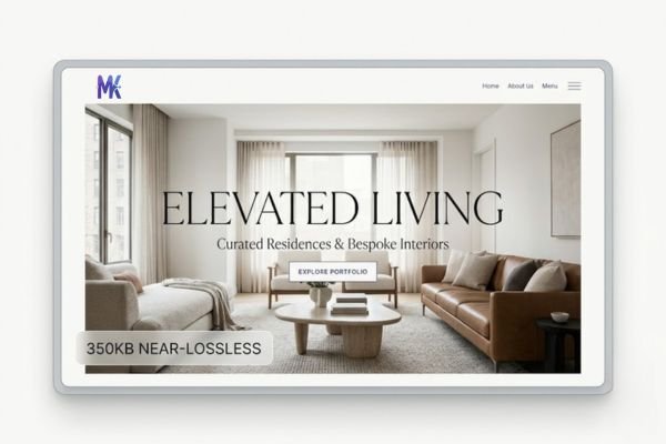 Premium high quality image optimized at 350KB for web performance