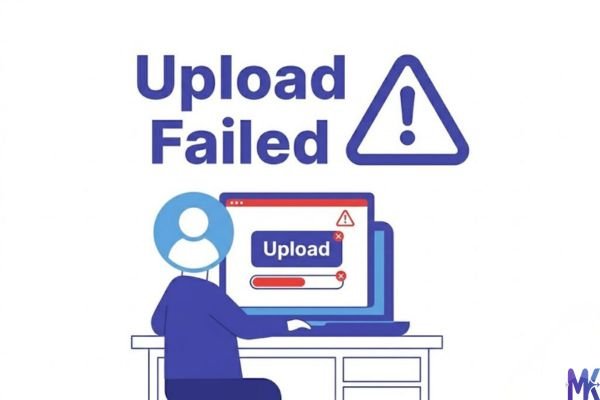 profile photo upload error illustration